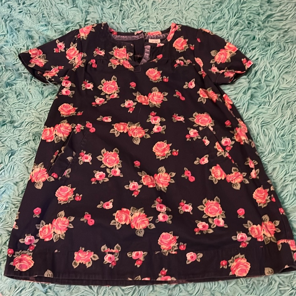 Mini Boden girls floral dress